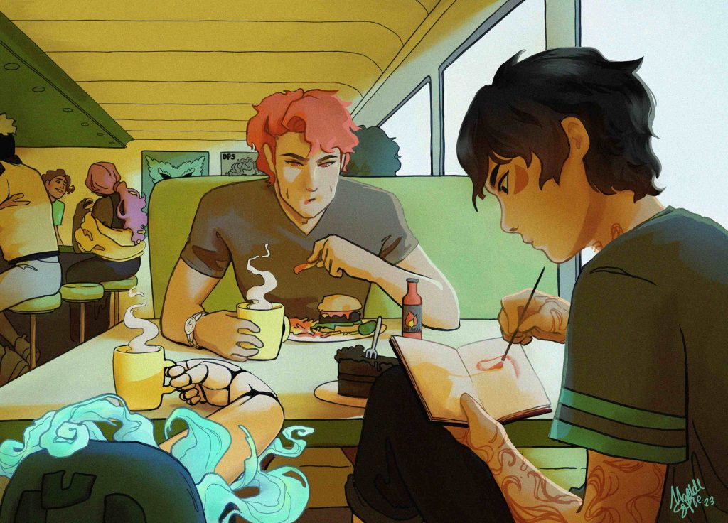 CTC diner fanart